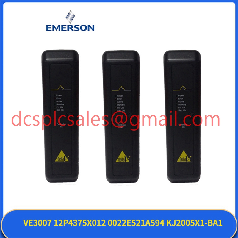 EMERSON DCS控制模块 现货 KJ3101X1-BA1