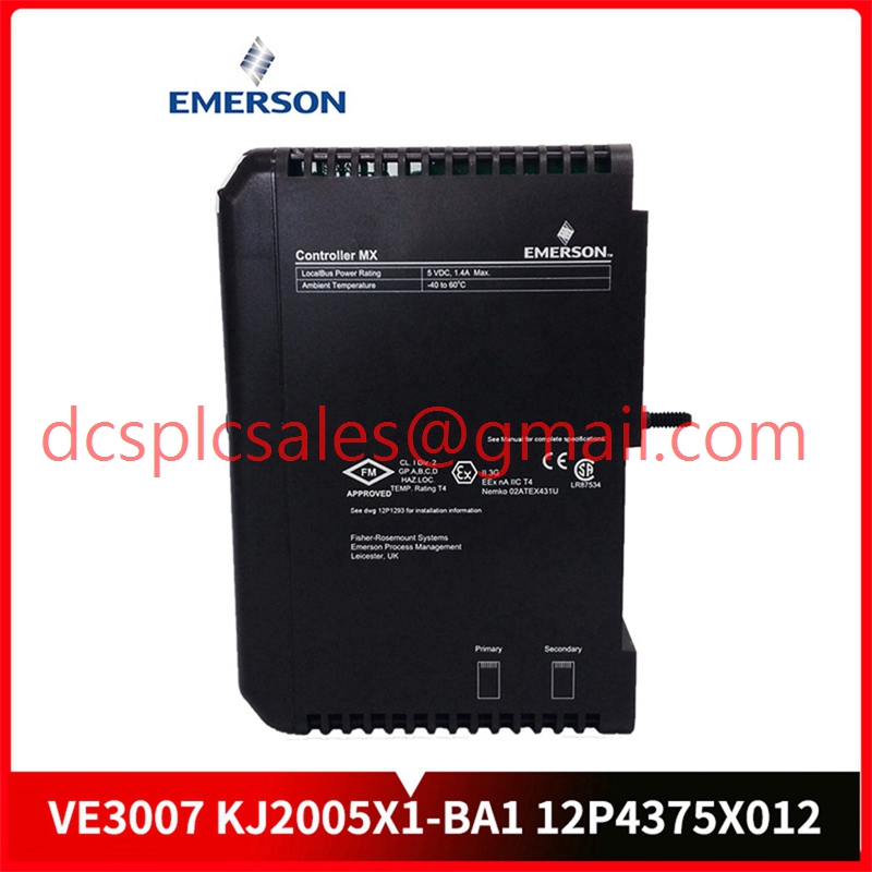 EMERSON DCS控制模块 现货 KJ3101X1-BA1
